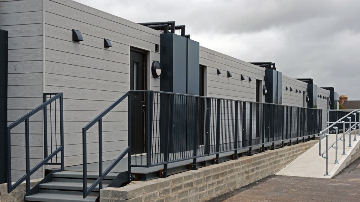 Successful ‘open day’ as guests visit new Homeless Pods for